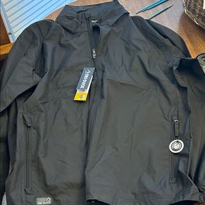 NWT dri duck jacket black men’s XL